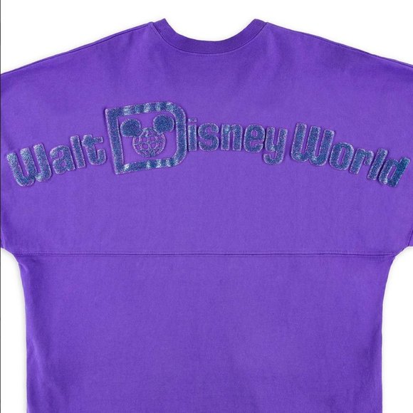 NEW Walt Disney World 2019 Purple Potion Spirit Jersey Sweater Shirt Sz S RARE - Picture 7 of 13